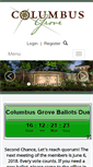 Mobile Screenshot of columbusgrovehoa.com